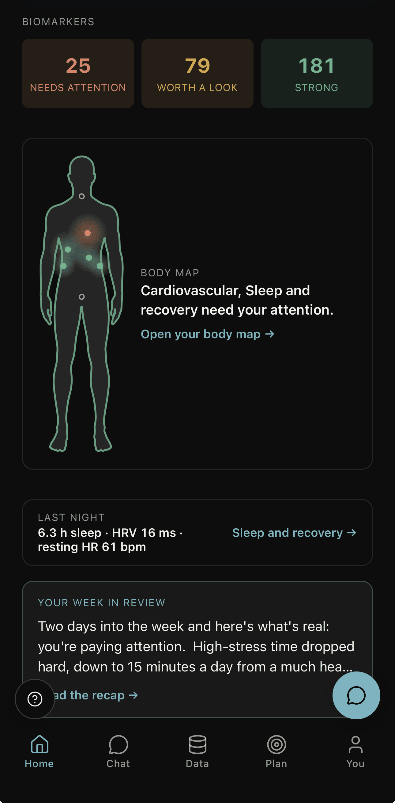 Valdura Health native mobile app